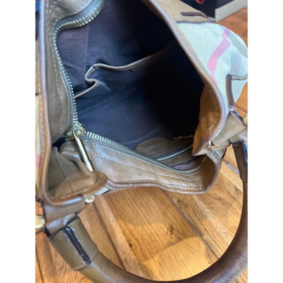 Burberry Hobo Phoebe Canvas Housecheck/nova check - Picture 6 of 12